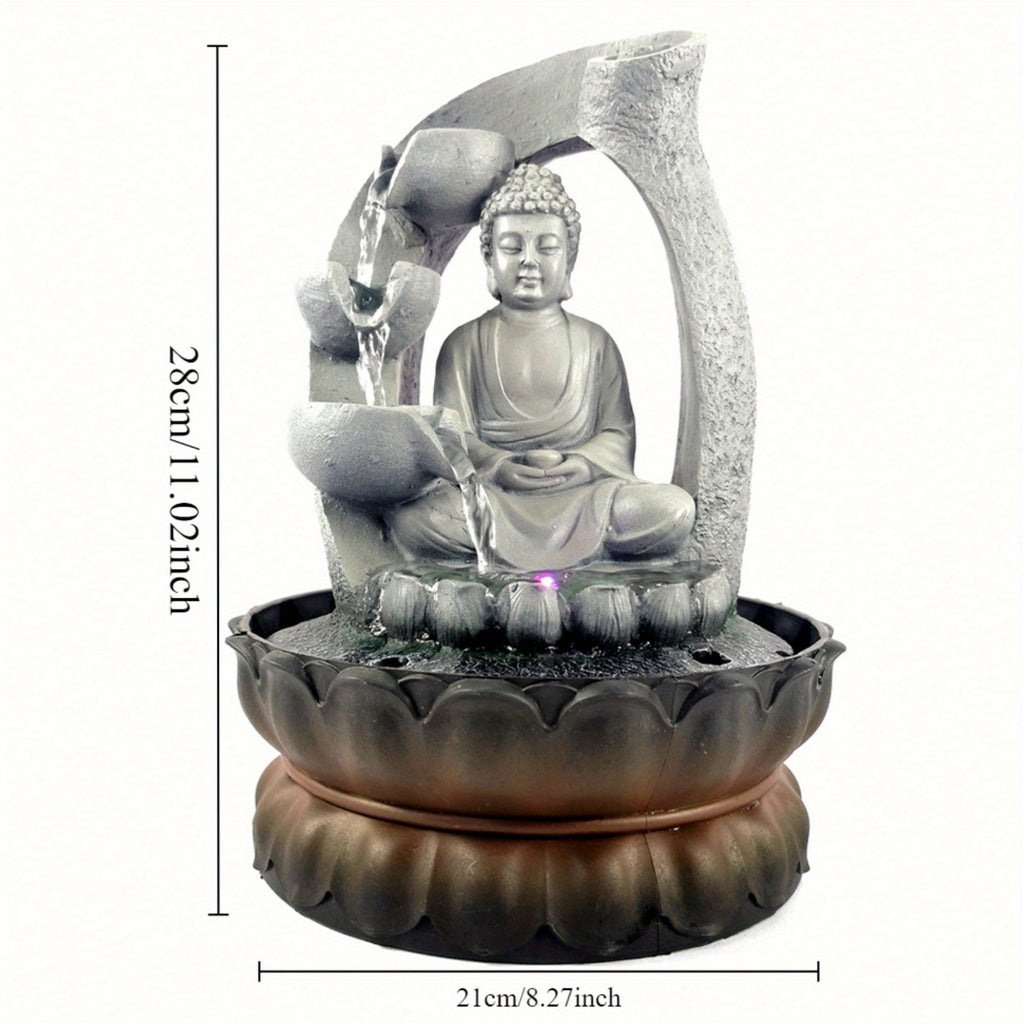 Fontaine Feng Shui en Résine – Élégance et Sérénité