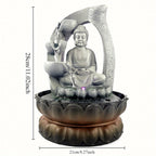 Fontaine Feng Shui en Résine – Élégance et Sérénité