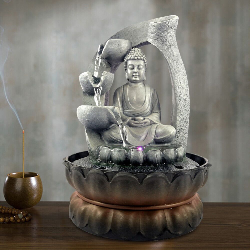 Fontaine Feng Shui en Résine – Élégance et Sérénité