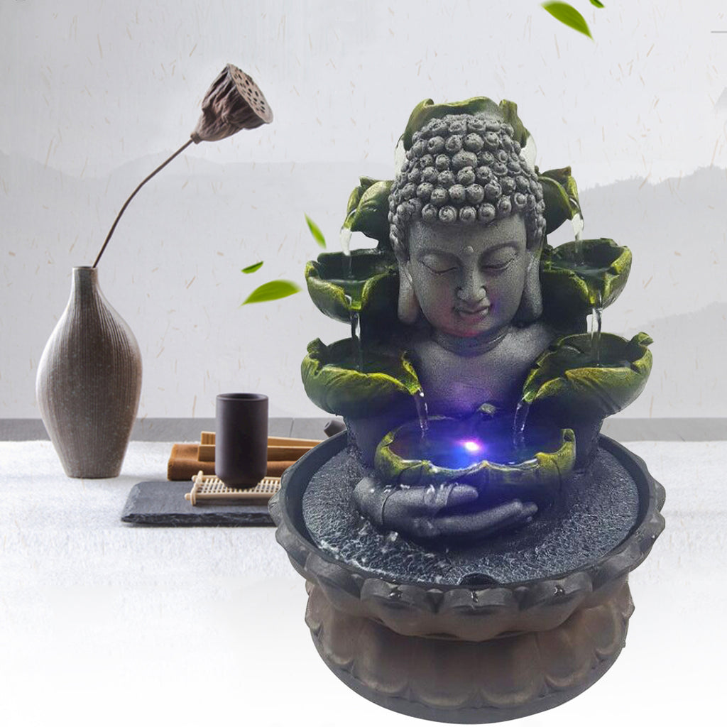 Fontaine à eau Buddha pour bureau - Feng Shui