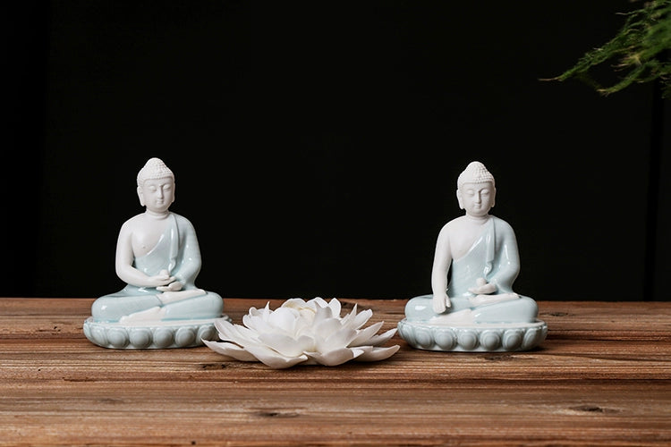 Porte-Encens en Céramique – Encensoir Minimaliste Lotus pour Méditation & Relaxation