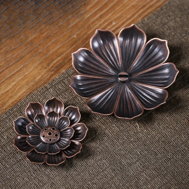 Porte-Encens Bouddhisme Lotus | Encensoir pour Bâtonnets