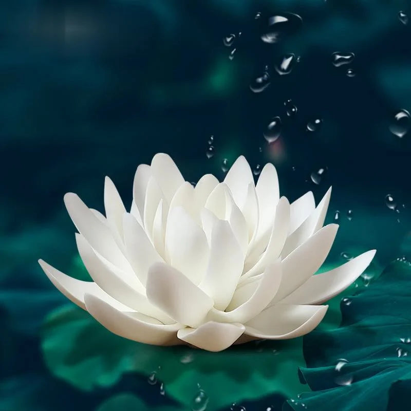 Porte-Encens en Céramique – Encensoir Minimaliste Lotus pour Méditation & Relaxation