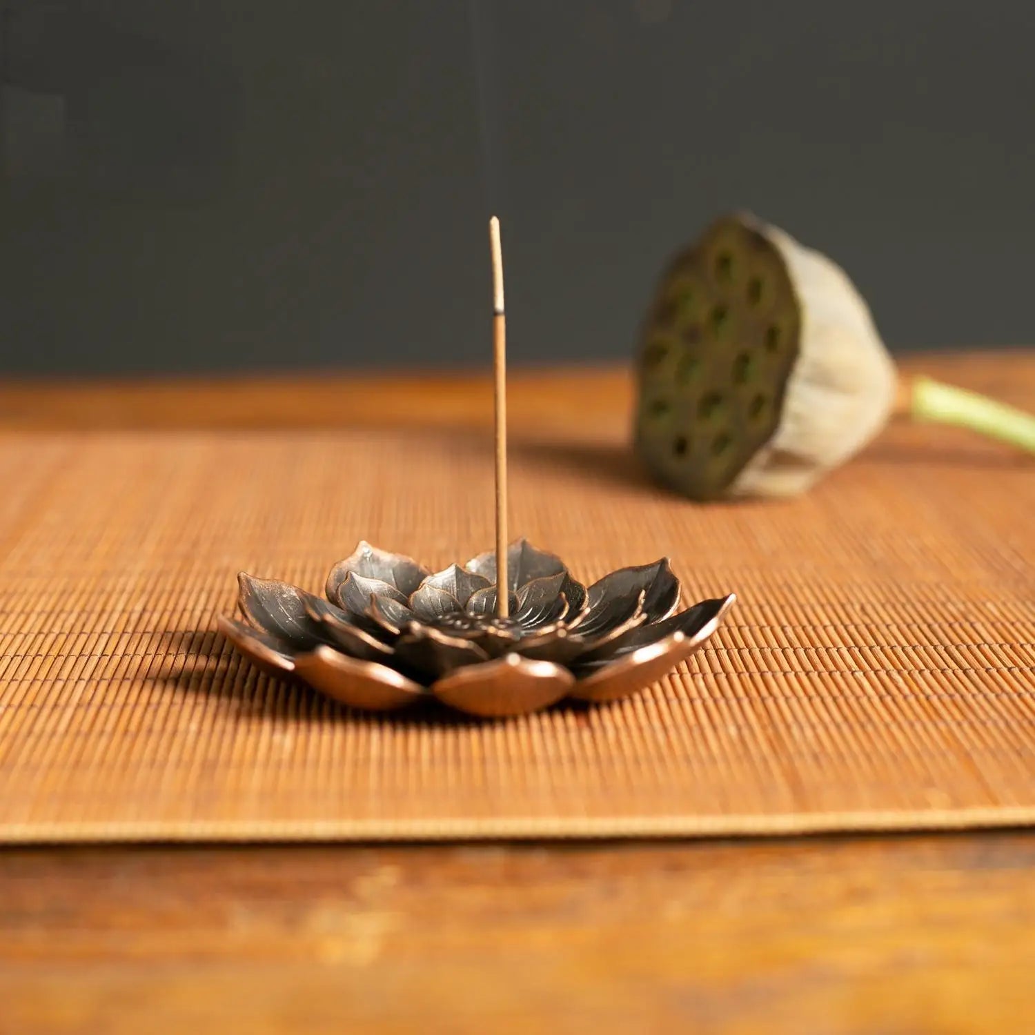Porte-Encens Bouddhisme Lotus | Encensoir pour Bâtonnets