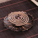 Porte Encens en forme de Lotus - Cuivre - Encens Cône ou bâton