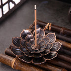 Porte-Encens Bouddhisme Lotus | Encensoir pour Bâtonnets
