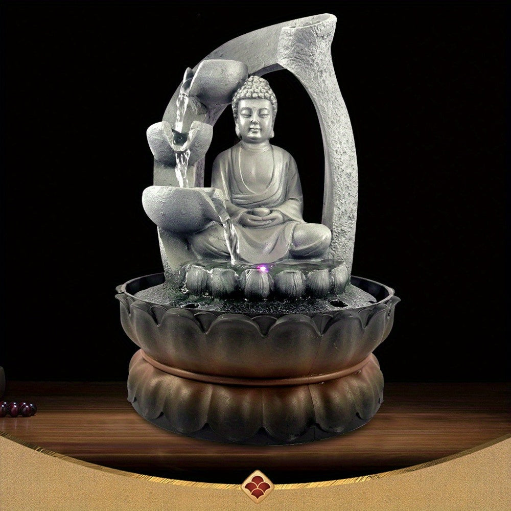 Fontaine Feng Shui en Résine – Élégance et Sérénité