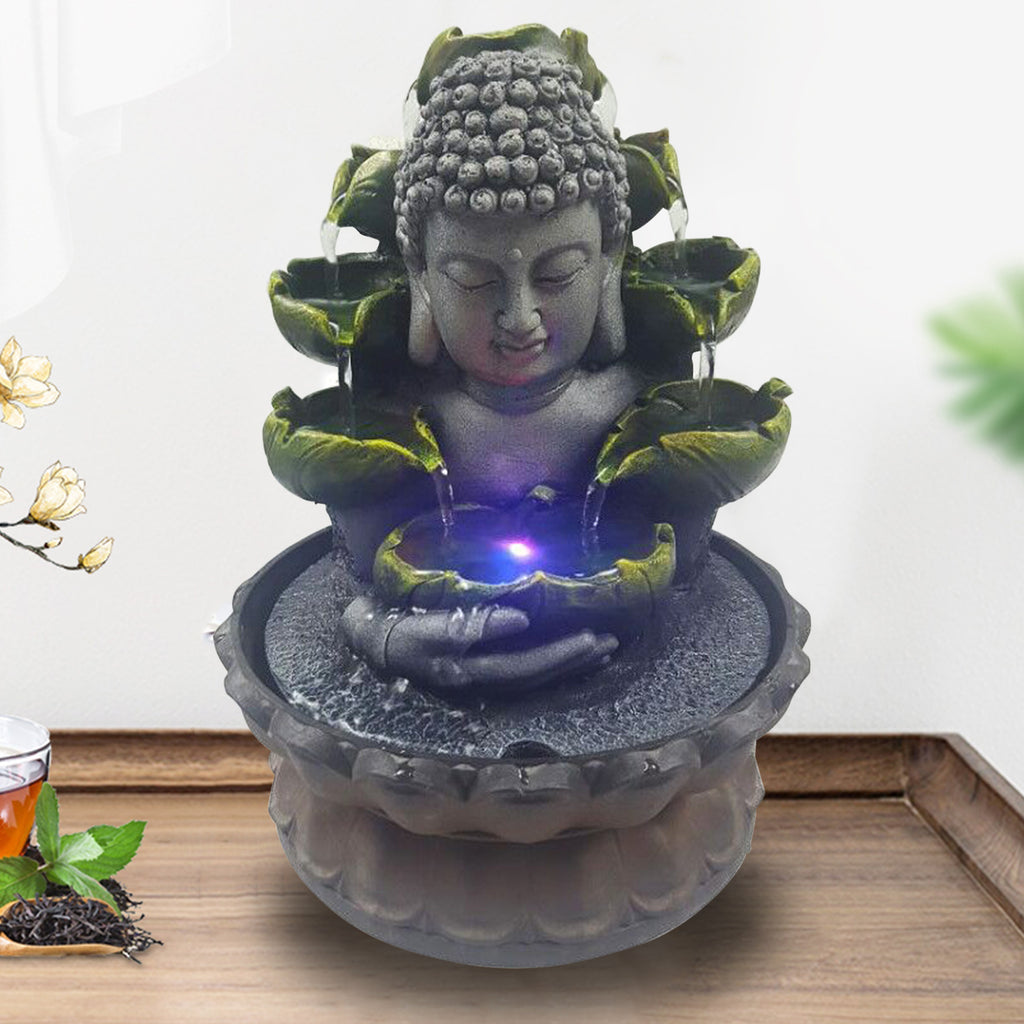 Fontaine à eau Buddha pour bureau - Feng Shui
