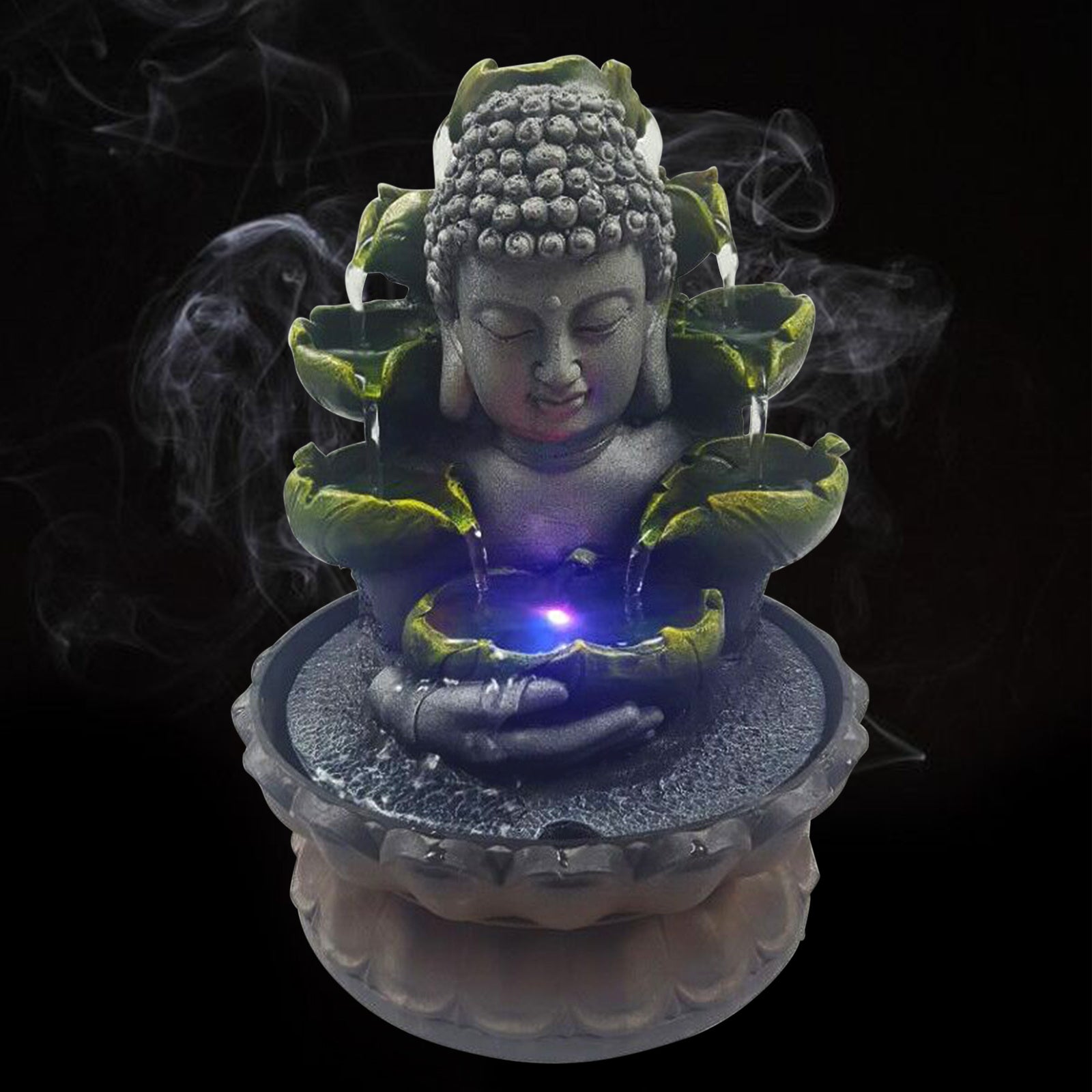 Fontaine à eau Buddha pour bureau - Feng Shui