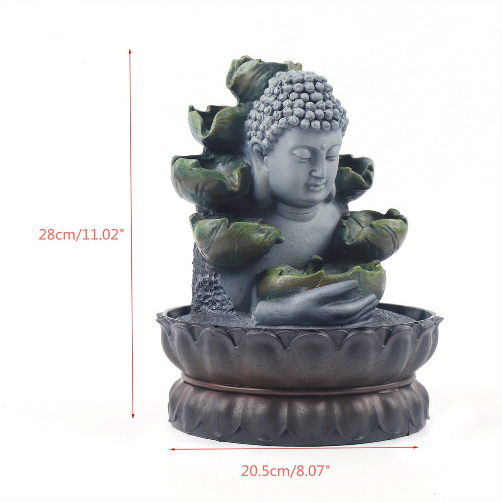 Fontaine à eau Buddha pour bureau - Feng Shui