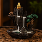 Fontaine à Encens Cascade Montagne Rivière – Fontaine Backflow avec 60 Cônes